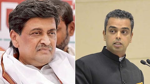 Ashok Chavhan and Milind Deora