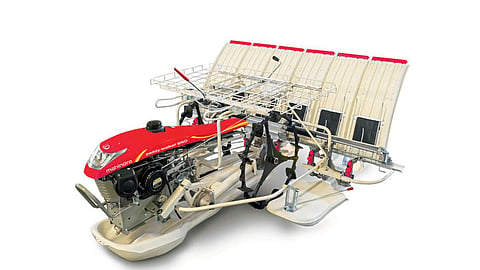 Paddy Walker Transplanter
