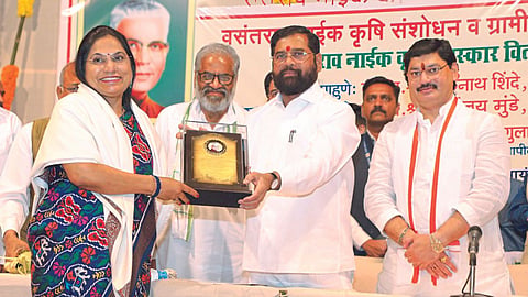 Eknath Shinde : शेतकऱ्यांशिवाय देशाचा उत्कर्ष अशक्य