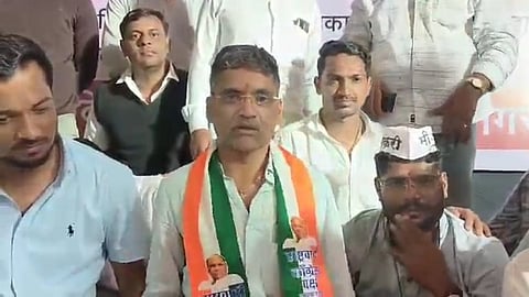 Nilesh Lanke Protest