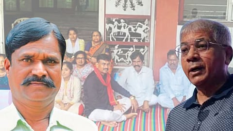 J P Gavit And Prakash Ambedkar