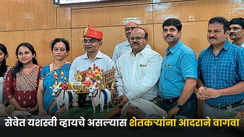 Director of Input and Quality Control Vikas Patil