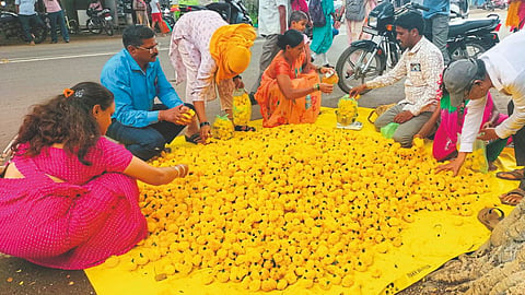 Kolhapur Flower Market