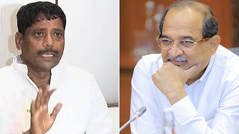 Ravindra Dhangekar on Radhakrishna Vikhe