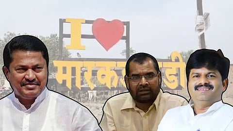 MLAs Gopichand Padalkar, Sadabhau Khot and Congress state president Nana Patole 