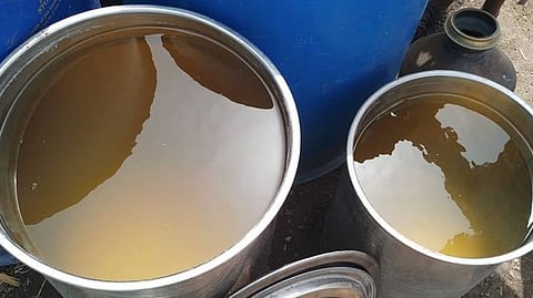 Contaminated water supply 