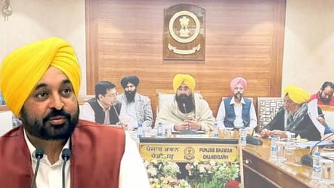 Punjab Farmers' Association's Meets Agriculture Minister Gurmeet Singh Khudiyan