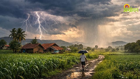 hailstorm orange alert Maharashtra IMD forecast today