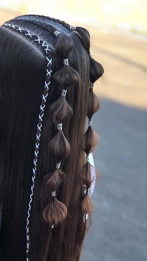 Dasara Hair Style