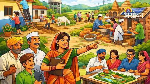 CM Panchayat Raj Samruddh Abhiyan Solapur villages competition