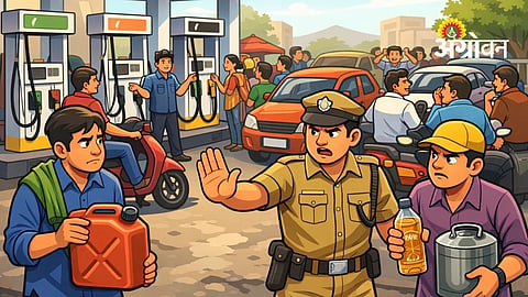 Fuel Shortage Rumors Trigger Rush at Petrol Pumps