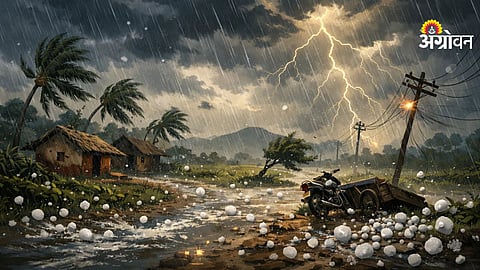 IMD warning for heavy rain and lightning