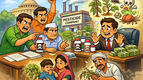 Manufacturer responsibility for defective pesticides India