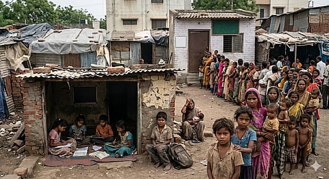 why poverty is increasing in India