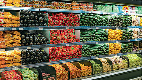 US cold storage food stock decline 2026