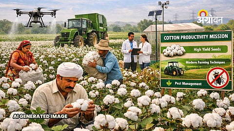 Cotton Productivity Mission implementation in India
