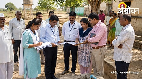 Mukhyamantri Samruddha Panchayat Raj Abhiyan verification in Ahilyanagar