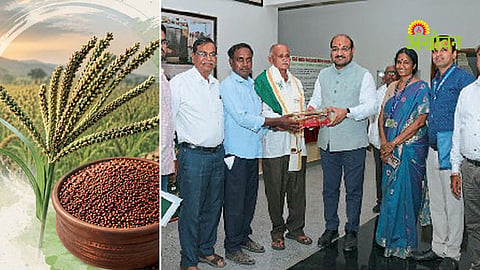 ICAR Honours Farmer for Millet Farming Innovation