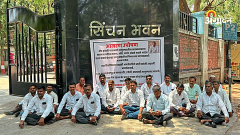 Farmers protest for irrigation water in Pune