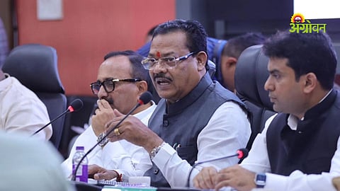 Sanjay Shirsat agriculture review meeting