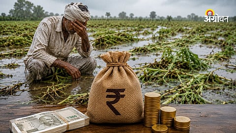 Financial aid for crop loss due to heavy rain