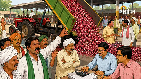 Illegal hamali and tolai deductions in Vaijapur APMC