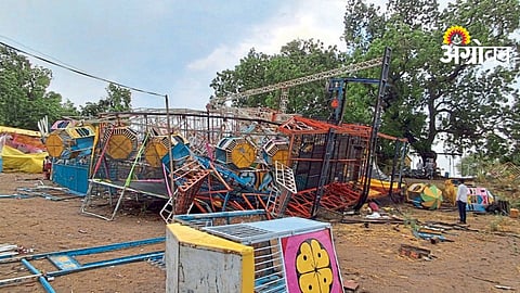 Ranjangaon Khuri Rain Damage