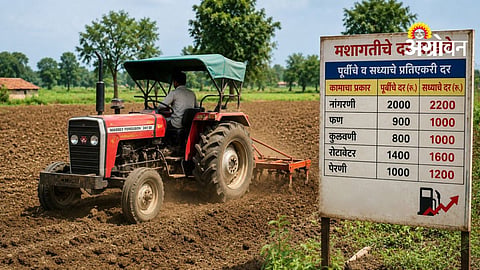 Tractor Cultivation Charges Hike