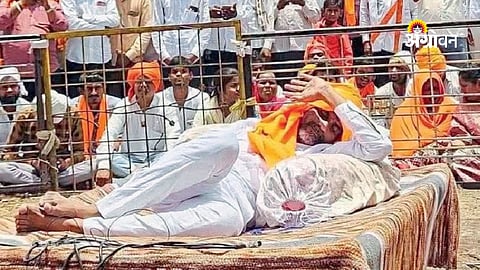Manoj Jarange Patil hunger strike protest