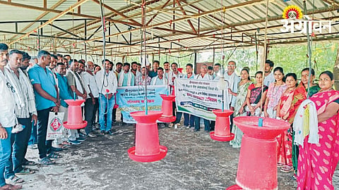 Youth and Farmers Explore Poultry Business Opportunities in Ambajogai