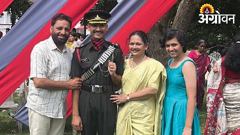 Shahu Deshmukh Achieves Lieutenant Rank at 23
