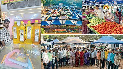 Weekly farmers market initiative in Pune