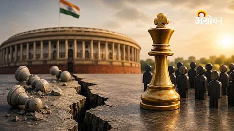 Impact of party splits on Indian politics