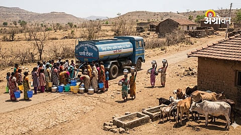 drinking water crisis in rural districts