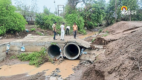 Heavy rain destroys Kharif crops