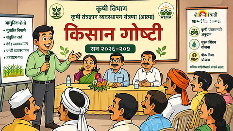 ATMA Kisan Goshti program in Deola