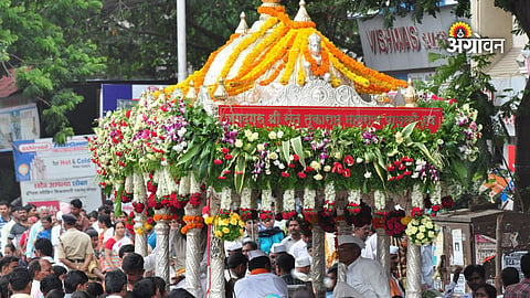 Sant Dnyaneshwar and Tukaram Wari