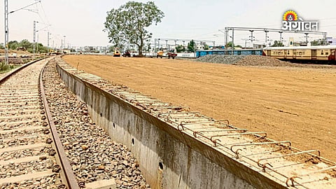 Railway rake point for fertilizer transport