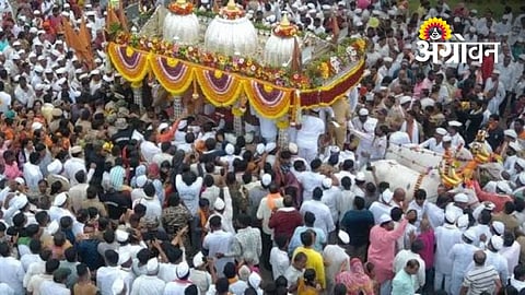Spiritual Welcome for Sant Dnyaneshwar Palkhi