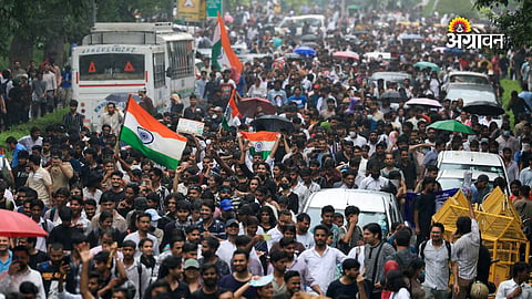 democratic protest and hunger strike