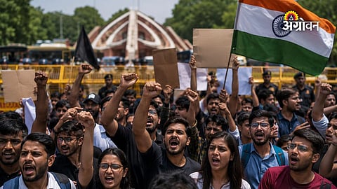 Education policy protest India