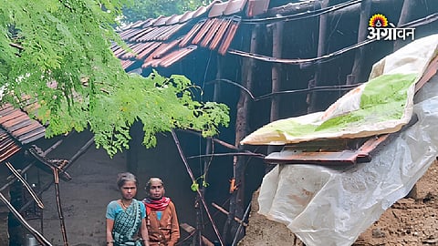 Bursewadi Thakarvasti rain damage 