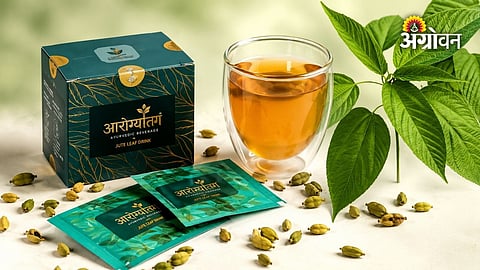 Ayurvedic drink made from jute leaves