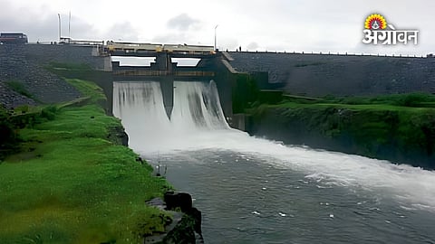 heavy monsoon showers in Khopoli Maharashtra