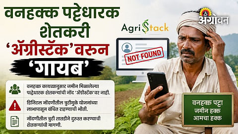 AgriStack database problem for forest land farmers