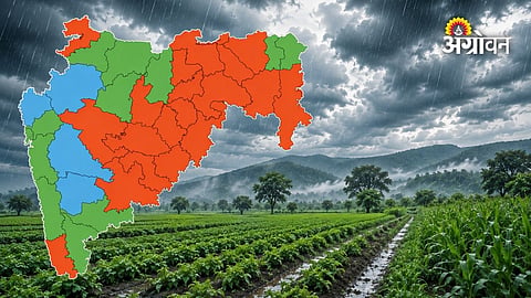 Maharashtra monsoon rainfall deficit after August