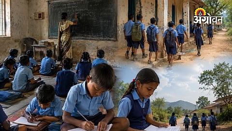 Rural Maharashtra School Education Issue