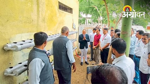 Doregaon School Promotes Soilless Vegetable Farming
