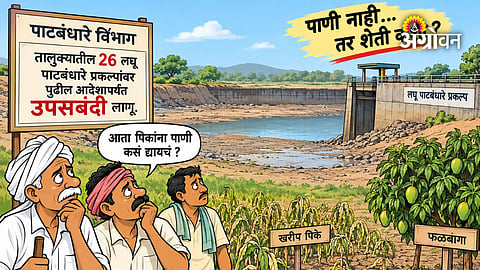 Irrigation water crisis in rural Maharashtra
