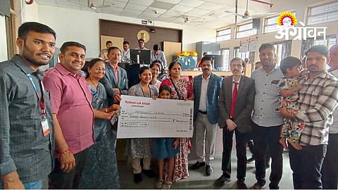 Motor Accident Case Resolved Through Lok Adalat Settlement